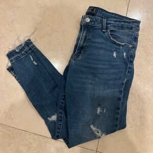 Abercrombie Harper low rise ankle jean